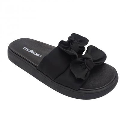 Imagem de Chinelo Com Laço Papete Feminino Moleca 5469149