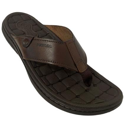 Imagem de Chinelo Couro Pegada Masculino Com Amortecedor Original