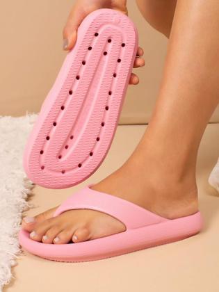 Imagem de Chinelo de Dedo feminino nuvem tiras leve ortopédico