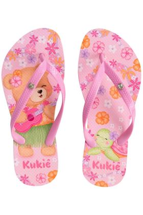 Imagem de Chinelo De Dedo Infantil Feminino Com Bolsa Kukiê Verão K28