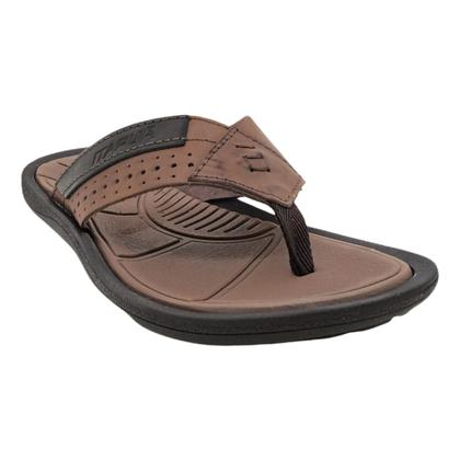 Imagem de Chinelo De Dedo Masculino Itapuã Couro Com Tiras Largas Conforto Verão Casual Dia a Dia Prático Macio