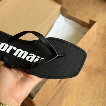 Imagem de Chinelo De Dedo Rasteirinha Casual Mormaii Feminina Bico Quadrado Original Confortável Adulto