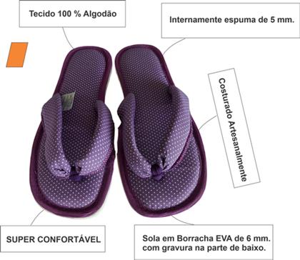 Imagem de Chinelo De Quarto Dedo - Pantufas de Dedo - Chinelo em Tecido de Dedo (Temos Atacado)