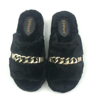 Imagem de Chinelo de Quarto Katurê Feminino Flat Form Preto 445