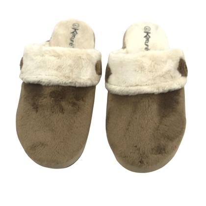 Imagem de Chinelo de Quarto Katurê Feminino Marrom com Off White 440