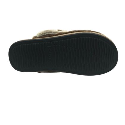 Imagem de Chinelo de Quarto Katurê Feminino Marrom com Off White 440