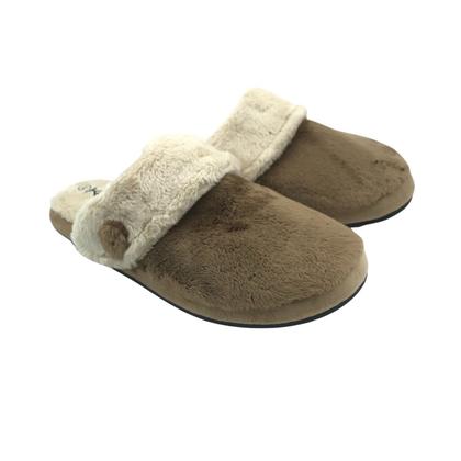 Imagem de Chinelo de Quarto Katurê Feminino Marrom com Off White 440