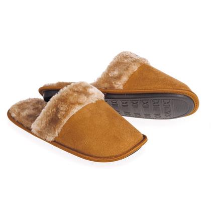 Imagem de Chinelo de Quarto Masculino Com Pelinho Zaki Europa Ref.913