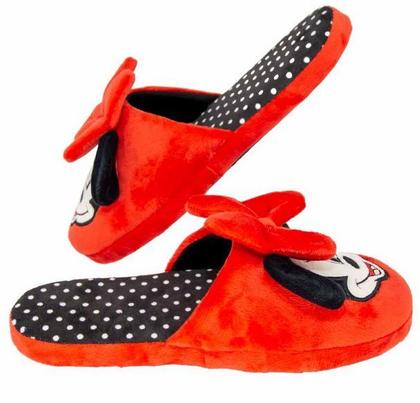 Imagem de Chinelo de Quarto Super Confortáveis Minnie Risonha Original