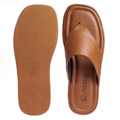 Imagem de Chinelo Dedo Feminino Flatform Sandália Papete Confortável