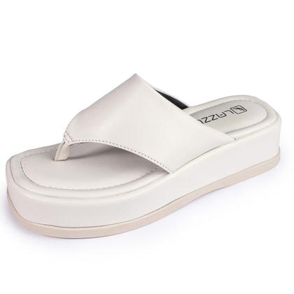 Imagem de Chinelo Dedo Feminino Flatform Sandália Papete Confortável