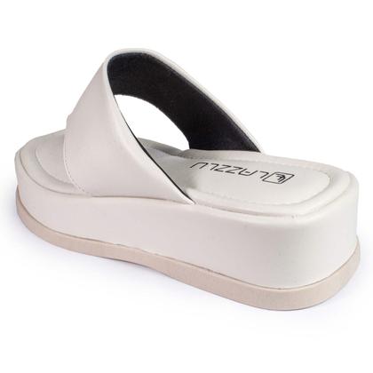 Imagem de Chinelo Dedo Feminino Flatform Sandália Papete Confortável