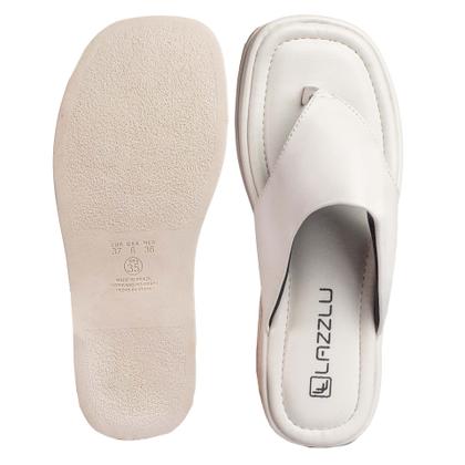 Imagem de Chinelo Dedo Feminino Flatform Sandália Papete Confortável