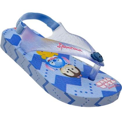 Imagem de Chinelo Dedo Infantil Menina Casual Dia a Dia Passeio Conforto com Elástico Disney Ipanema 27323