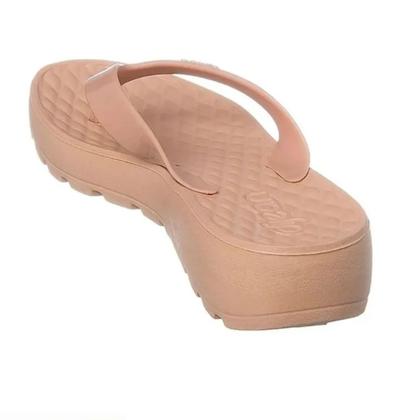 Imagem de Chinelo Dijean 282/058 Massageador Esporao Conforto Fascite Plantar Ortopédico plataforma