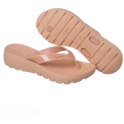 Imagem de Chinelo Dijean 282/058 Massageador Esporao Conforto Fascite Plantar Ortopédico plataforma