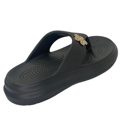 Imagem de Chinelo Feminino 100% Eva Conforto Com Stras Ortopédico 2428