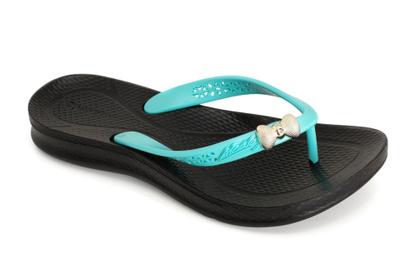 Imagem de Chinelo Feminino Alcalay Com Detalhe De Laço Ortopédico Macio