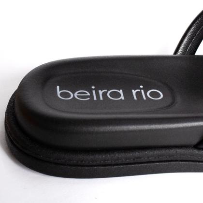 Imagem de Chinelo Feminino Beira Rio Flatform Três Tiras Preto