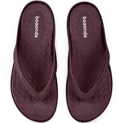 Imagem de Chinelo Feminino Boa Onda Lilly De Dedo Conforto Plantar Calcanhar Anatômico