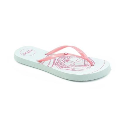 Imagem de Chinelo Feminino Borracha Duas Tiras Estampado