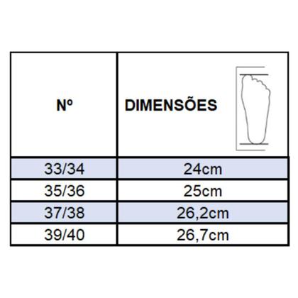 Imagem de Chinelo Feminino Borracha Duas Tiras Estampado