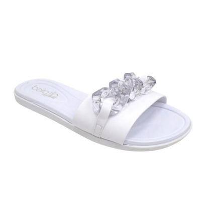 Imagem de Chinelo Feminino Casual Confortável Beira Rio 8359.127 - Branco Napa - 34