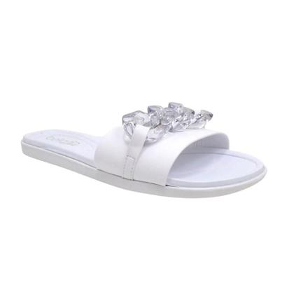 Imagem de Chinelo Feminino Casual Confortável Beira Rio 8359.127 - Branco Napa - 34