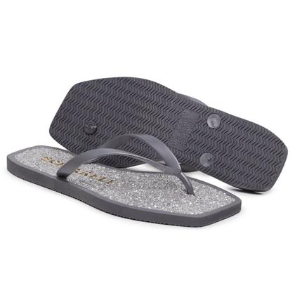 Imagem de Chinelo Feminino Com Glitter Com Visual Delicado Para Curtir Uma Festa
