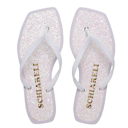 Imagem de Chinelo Feminino Com Glitter Com Visual Delicado Para Curtir Uma Festa
