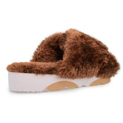Imagem de Chinelo Feminino Crossed Strips Lã Premium Ref.: 22701C