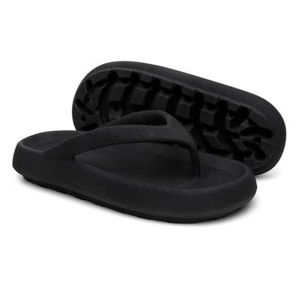 Imagem de Chinelo Feminino de Dedo Verão Estilo Casual Kit 2 Pares