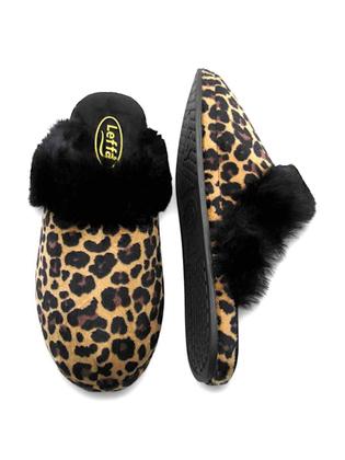 Imagem de Chinelo Feminino de Quarto Leffa 559 Onça