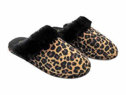 Imagem de Chinelo Feminino de Quarto Leffa 559 Onça