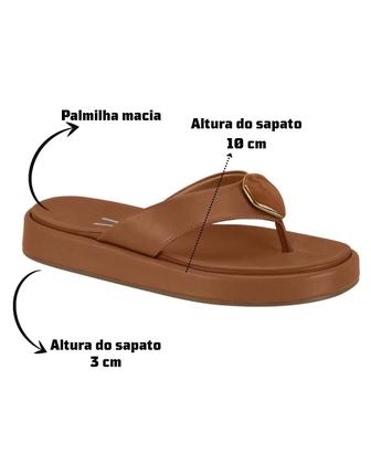 Imagem de Chinelo Feminino Dedo Flatform Vizzano 6506126