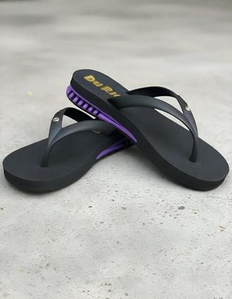 Imagem de Chinelo Feminino DuRio Air Premium  Conforto, Estilo, Salto Anatômico, Antiderrapante, Vegano, Original Magalu