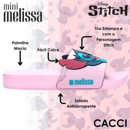 Imagem de Chinelo Feminino Facil Calce Conforto Flowing Stitch Melissa