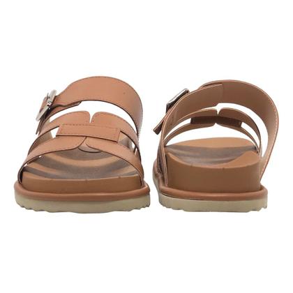 Imagem de Chinelo Feminino Flatform Conforto Slip On Slide CACCI