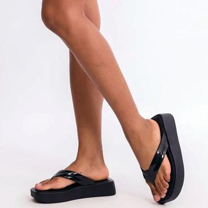 Imagem de Chinelo Feminino Flatform Hit Preto Petite Jolie PJ6141-00027