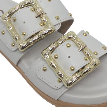 Imagem de Chinelo Feminino Flatform Slide Conforto Moderno Cacci