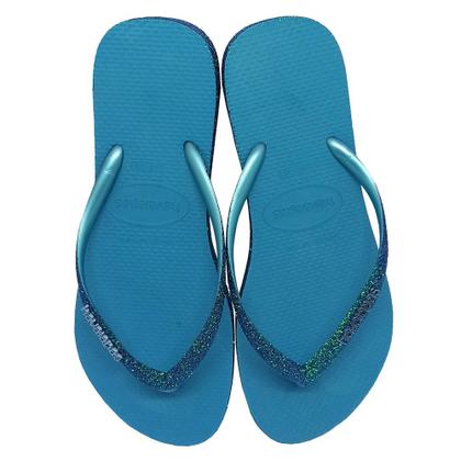 Imagem de Chinelo Feminino Havaianas Com Gliter Slim Sparkle II
