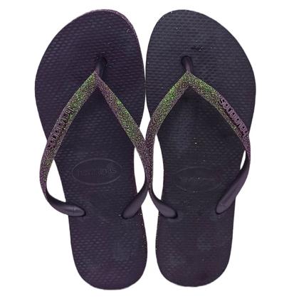 Imagem de Chinelo Feminino Havaianas Com Gliter Slim Sparkle II