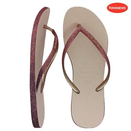 Imagem de Chinelo Feminino Havaianas Com Gliter Slim Sparkle II