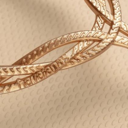 Imagem de Chinelo feminino havaianas fantasia gloss original alpartagas