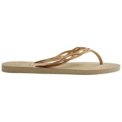 Imagem de Chinelo feminino havaianas fantasia gloss original alpartagas