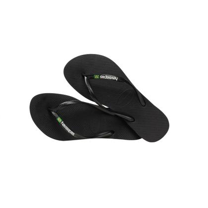Imagem de Chinelo Feminino Havaianas Slim Brasil Preto - 4140713