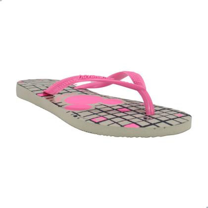 Imagem de Chinelo Feminino Havaianas Slim Disney-Bege Palha