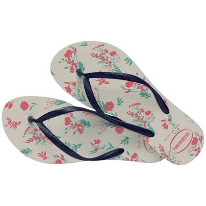 Imagem de Chinelo feminino havaianas slim romance original alpargatas