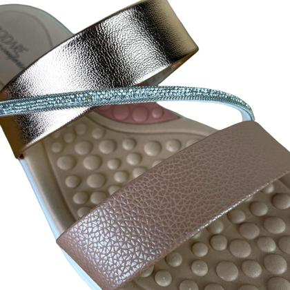 Imagem de Chinelo Feminino Modare Ultra Conforto Tiras Com Brilho