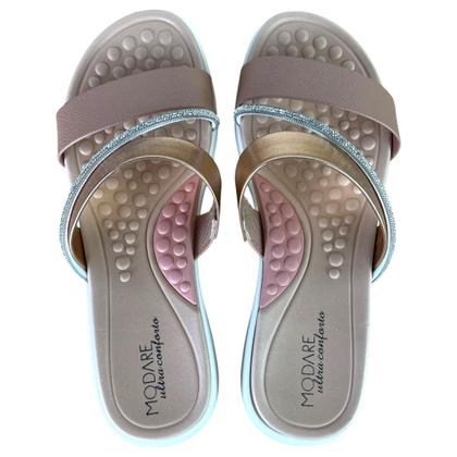 Imagem de Chinelo Feminino Modare Ultra Conforto Tiras Com Brilho